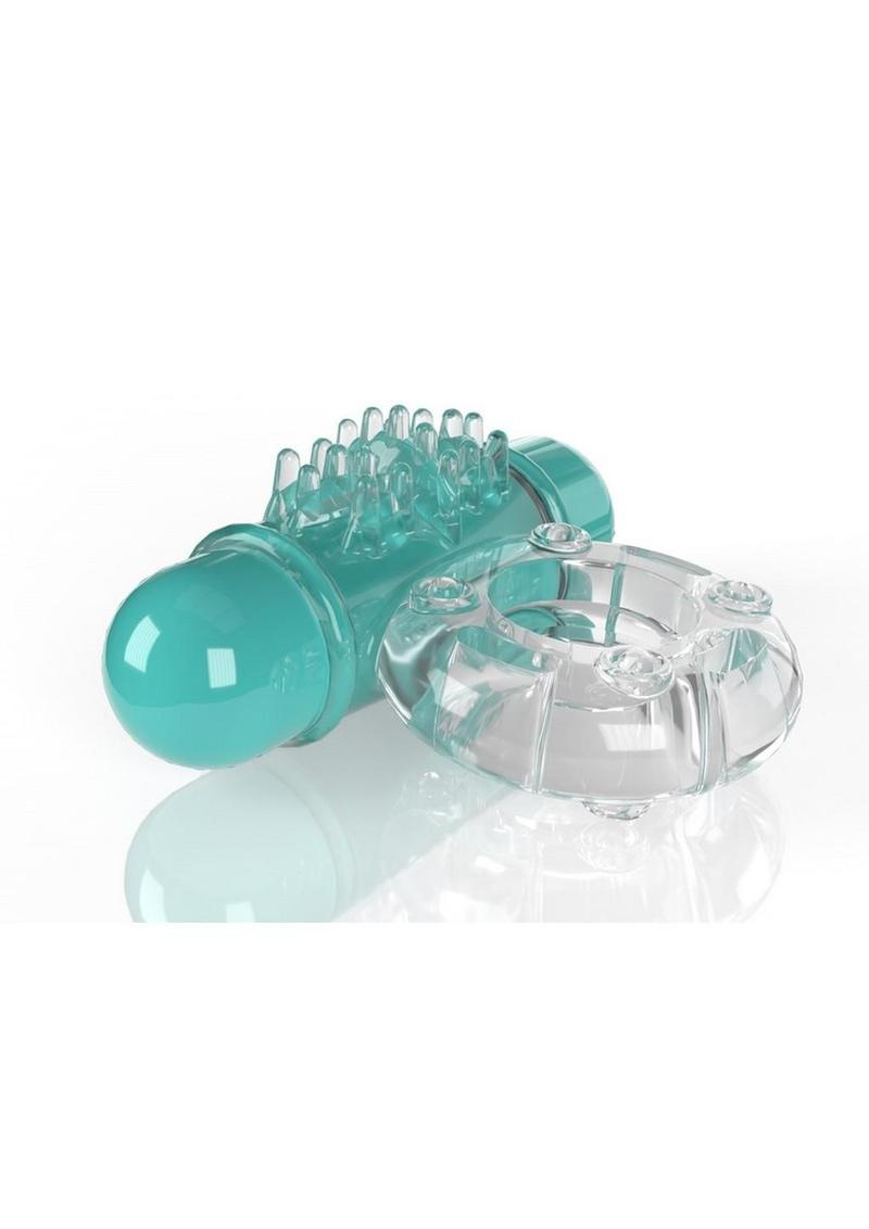 Screaming O 4B O Wow Vibrating Ring - Kiwi