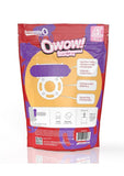 Screaming O 4T O Wow Vibrating Ring - Grape