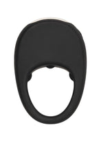 Couple's Enhancers Silicone Rechargeable Pleasure Ring - Black