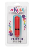 Kyst Rechargeable Silicone Tongue Clitoral Stimulator - Red