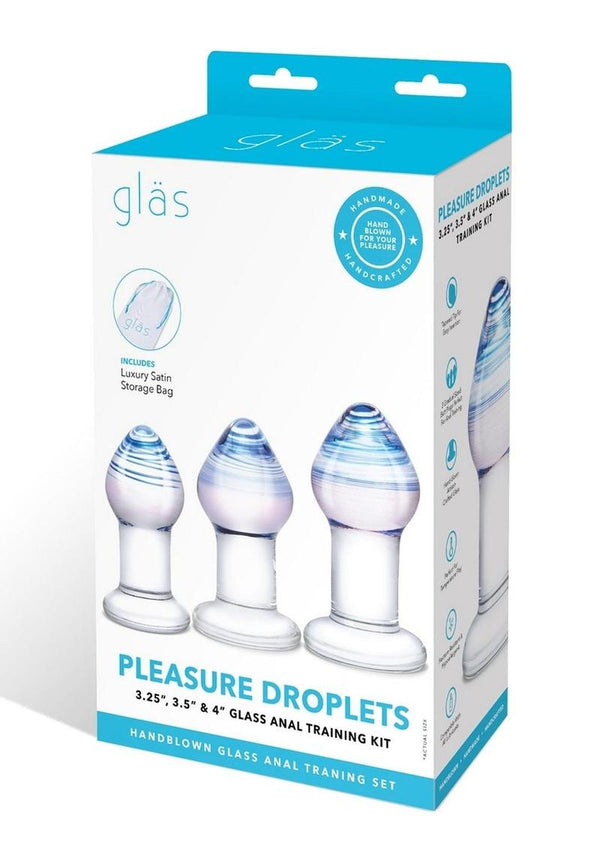 Gläs Amethyst Rain Anal Training Kit (3 Piece)