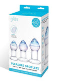 Gläs Amethyst Rain Anal Training Kit (3 Piece)