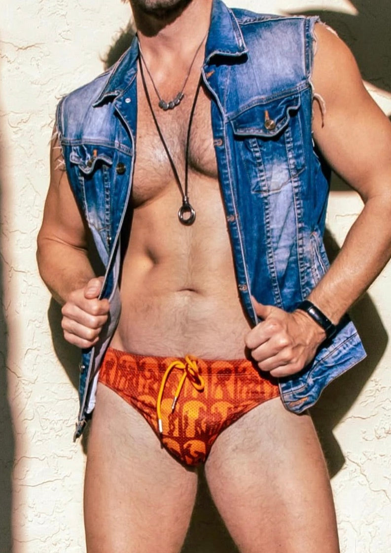 Tom of Finland SILHO-WET Swim Brief