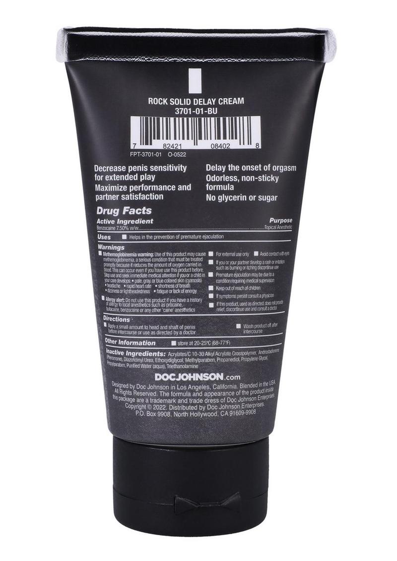 Rock Solid Delay Cream