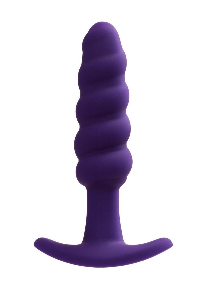 VeDO Twist Rechargeable Silicone Anal Plug - Perfectly Purple