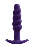 VeDO Twist Rechargeable Silicone Anal Plug - Perfectly Purple