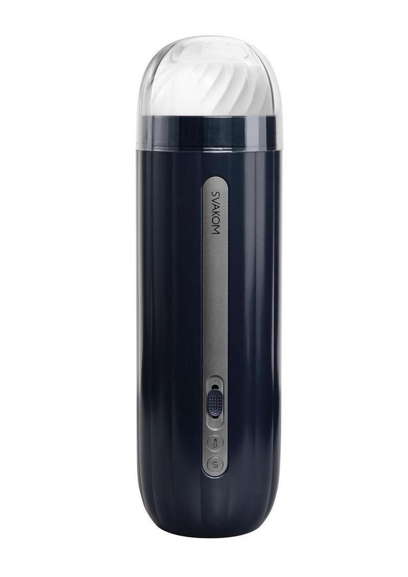 Svakom Hannes Neo Interactive Rechargeable Masturbator - Black
