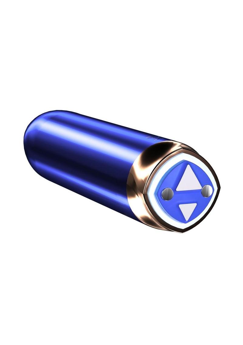 Swan Maximum Rechargeable Bullet - Blue/Rose Gold