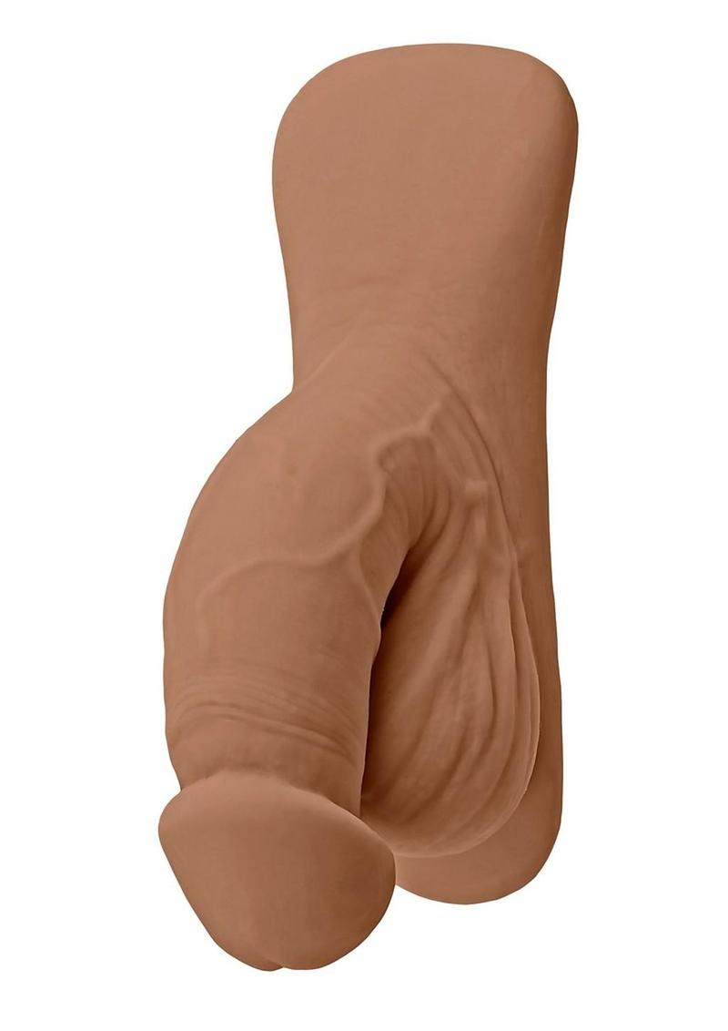 Gender X TPE Packer Dildo 4in - Caramel