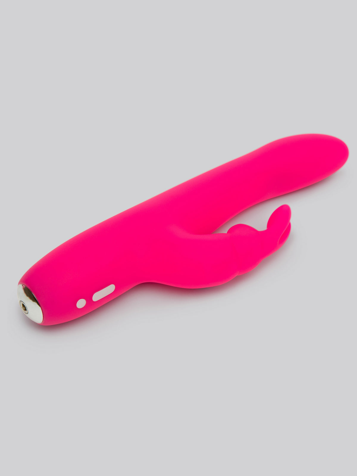 Happy Rabbit Slimline Curve Silicone Rabbit Vibrator - Pink