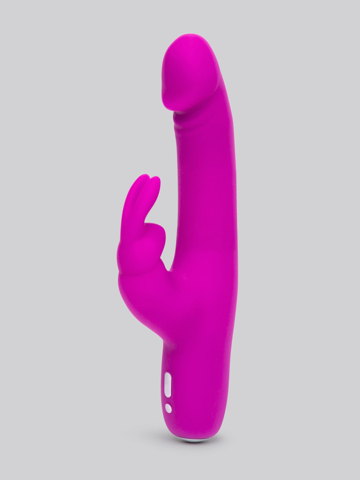Happy Rabbit Slimline Realistic Silicone Rabbit Vibrator - Purple