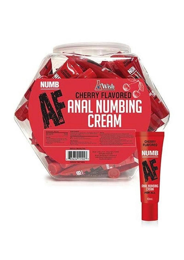 Numb AF Anal Desensitizer Cherry 10ml (65 per Bowl)
