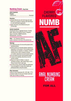 Numb AF Anal Desensitizer Cherry 10ml (65 per Bowl)