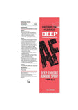 Deep AF Deep Throat Numbing Spray 1oz - Watermelon