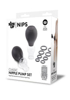 Size Up Classic Nipple Pump Set - Clear/Black