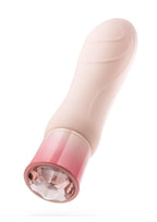 Oh My Gem Elegant Rechargeable Silicone Vibrator - Morganite Pink