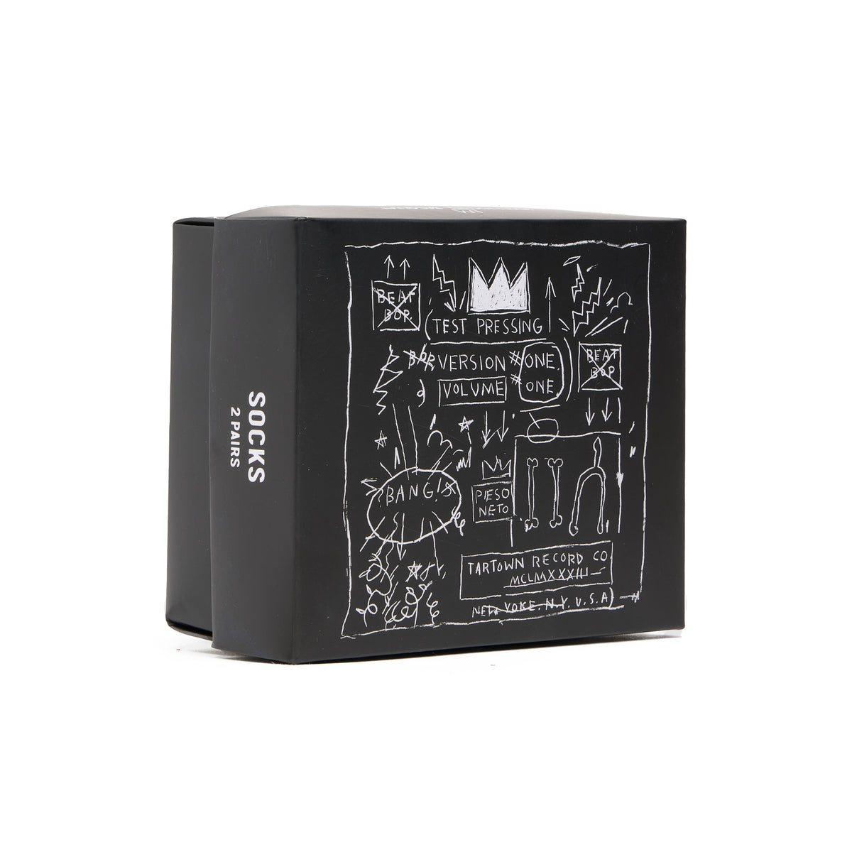 Jean-Michel Basquiat Beat Bop Knit Socks Box, Set of 2