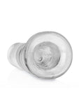 RealRock Curvy Dildo or Butt Plug 5.5in - Clear