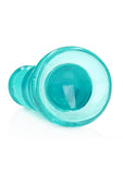 RealRock Curvy Dildo or Butt Plug 5.5in - Turquoise