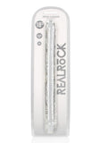 RealRock Crystal Clear Double Dong 18in - Clear