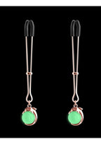 Bound Nipple Clamps G1 Iron Glow in the Dark - Rose Gold