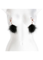 Bound Nipple Clamps F1 - Rose Gold/Black