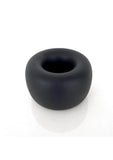 Vers Liquid Silicone Ball Stretcher Steel Motion Balls - Black