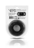 Vers Liquid Silicone Ball Stretcher Steel Motion Balls - Black