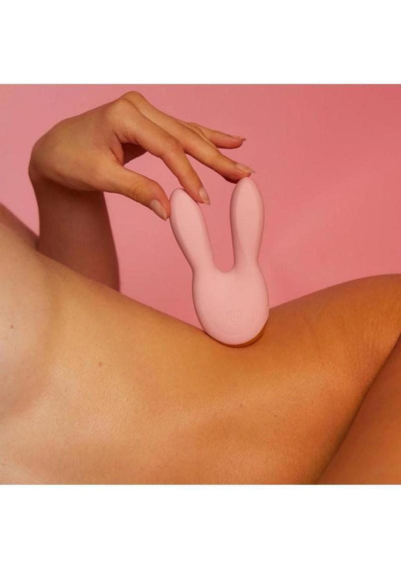 Hear Me Baby Rechargeable Silicone Clitoral Stimulator - Baby Pink