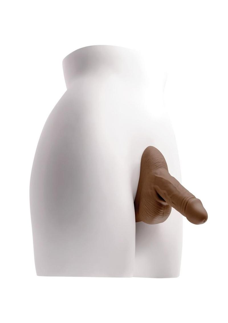 Gender X Silicone Realistic Stand To Pee Funnel - Chocolate