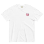 Rose Flower Embroidered Shirt