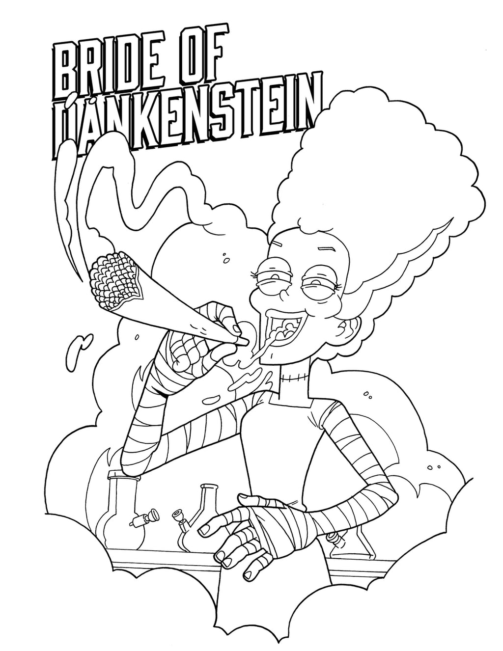 Killer Buds Coloring Book
