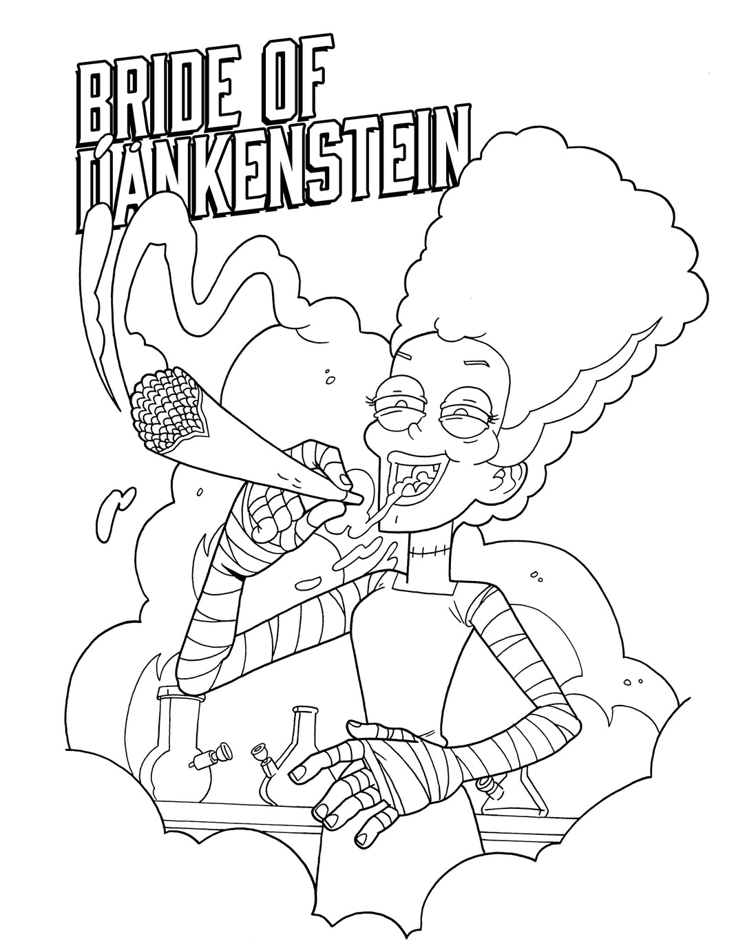 Killer Buds Coloring Book