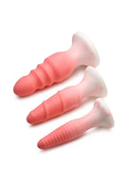 Simply Sweet Silicone Butt Plug Set - Pink