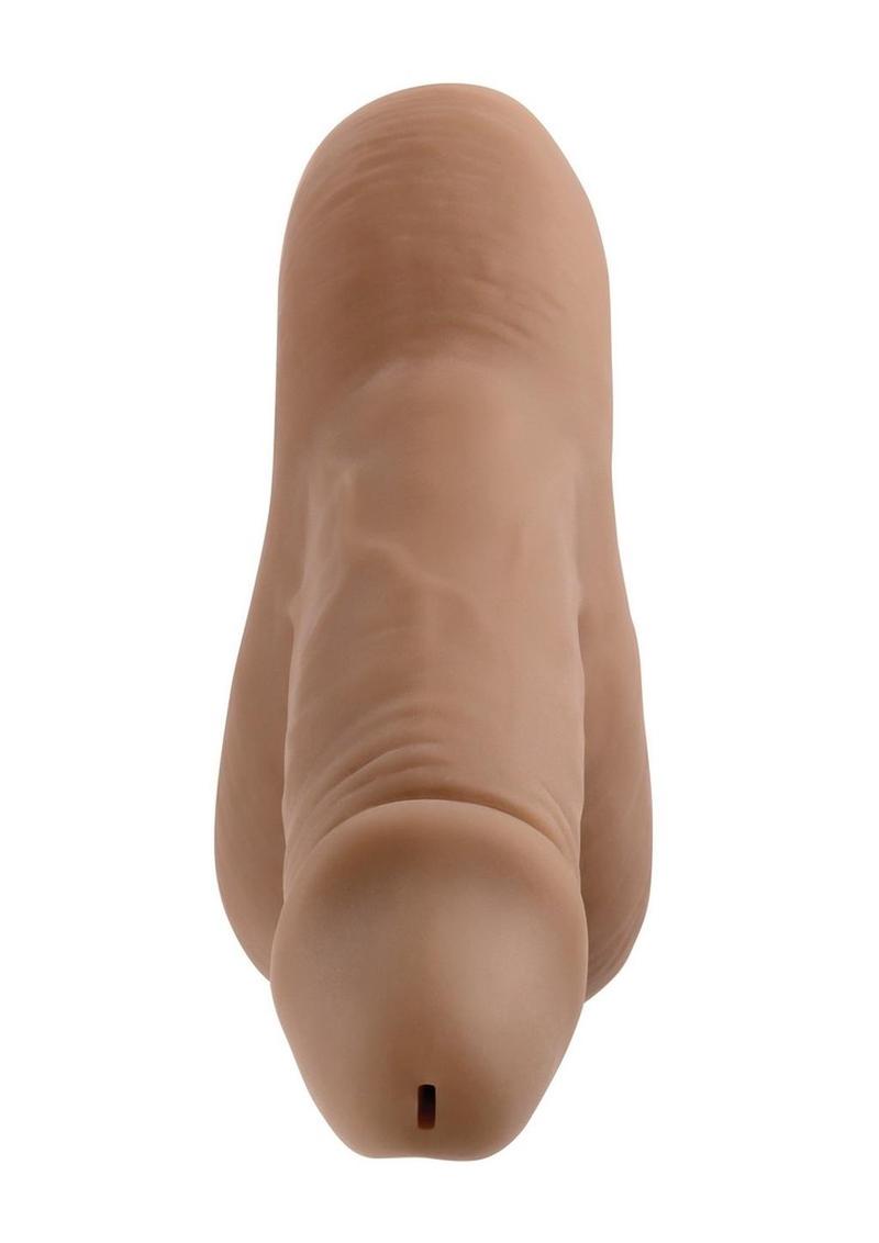 Gender X TPE Stand to Pee Hollow Dong - Caramel