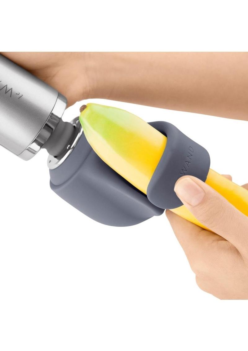 Le Wand Penis Play Silicone Attachment - Grey