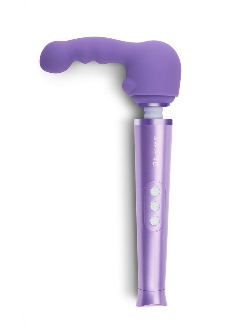 Le Wand Petite Ripple Silicone Attachment Cover - Violet