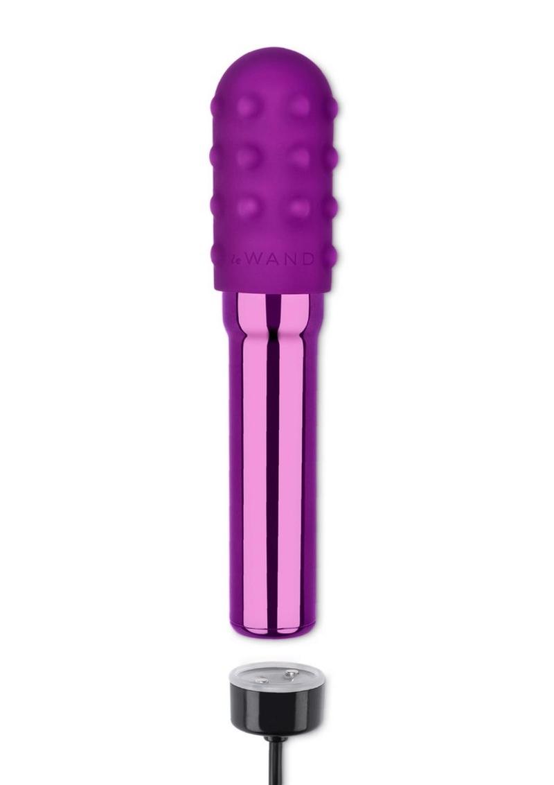 Le Wand Grand Bullet Rechargeable Silione Vibrator - Cherry
