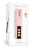 Le Wand Deux Silicone Rechargeable Clitoral Vibrator - Rose Gold