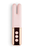 Le Wand Deux Silicone Rechargeable Clitoral Vibrator - Rose Gold