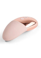 Le Wand Point Rechargeable Silicone Contoured Mini Massager - Rose Gold