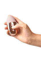 Le Wand Point Rechargeable Silicone Contoured Mini Massager - Rose Gold