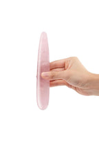 Le Wand Crystal Dildo with Silicone Ring - Rose Quartz
