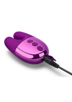 Le Wand Double Vibe Rechargeable Silicone Vibrator - Cherry