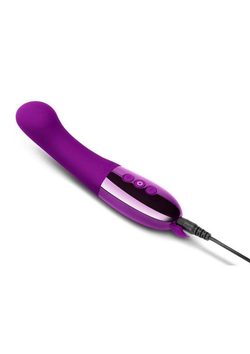 Le Wand Gee Rechargeable Silicone Body G-Spot Vibrator - Cherry
