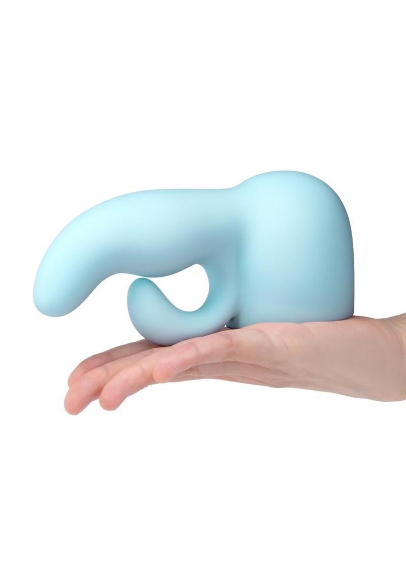 Le Wand Dual Weighted Silicone Attachment - Blue