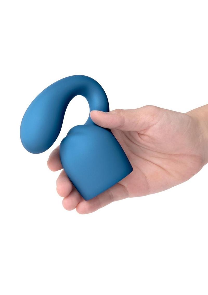 Le Wand Petite Glider Weighted Silicone Attachment - Blue