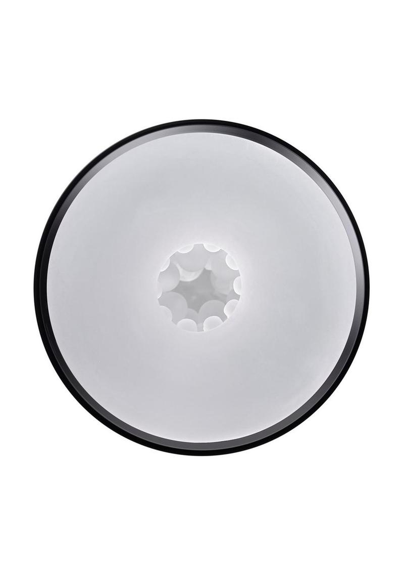Zero Tolerance Stroking Buddy Rechargeable Thrusting Masturbator - White