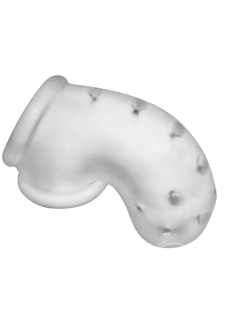 Oxballs Airlock Air-Lite Vented Silicone Chastity - Clear Ice