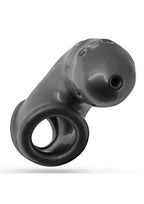 Oxballs Airlock Air-Lite Vented Silicone Chastity - Steel